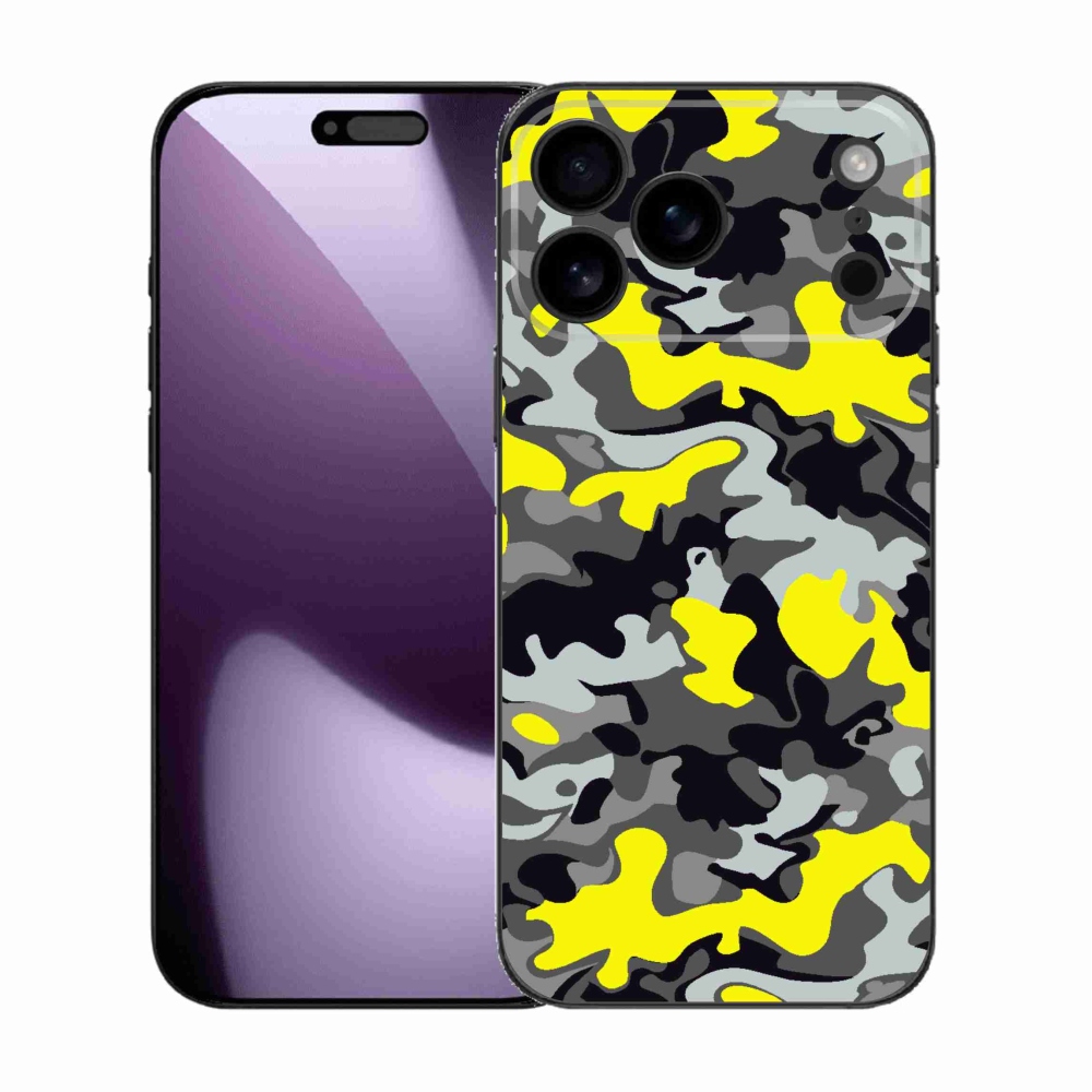 Zselés borítás mmCase iPhone 17 Pro Max készülékhez - terepszínű minta 6