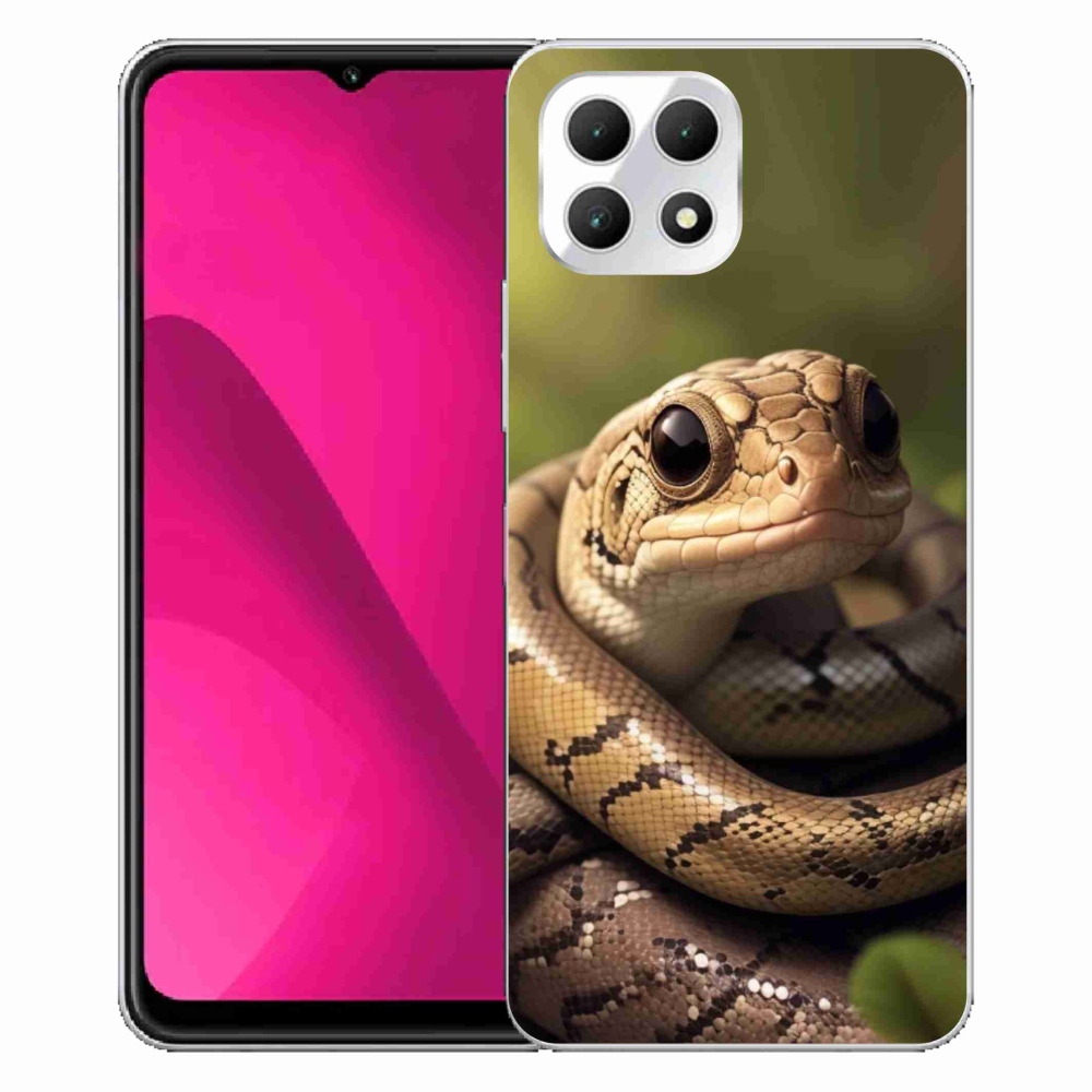 Zselés borítás mmCase a T-Mobile T Phone 2 készülékhez - kígyó 1