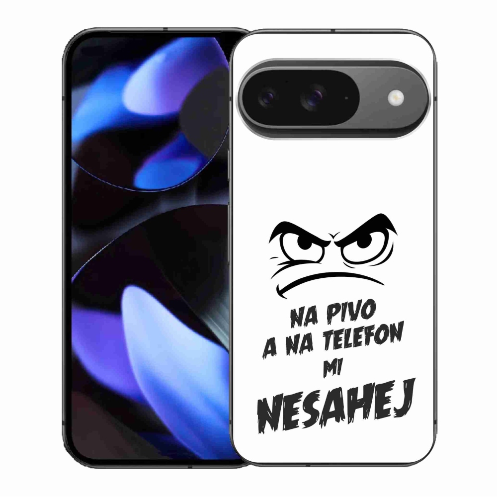 Gél borítás mmCase a Google Pixel 9/9 Pro számára - sör motívum 2 fehér háttér
