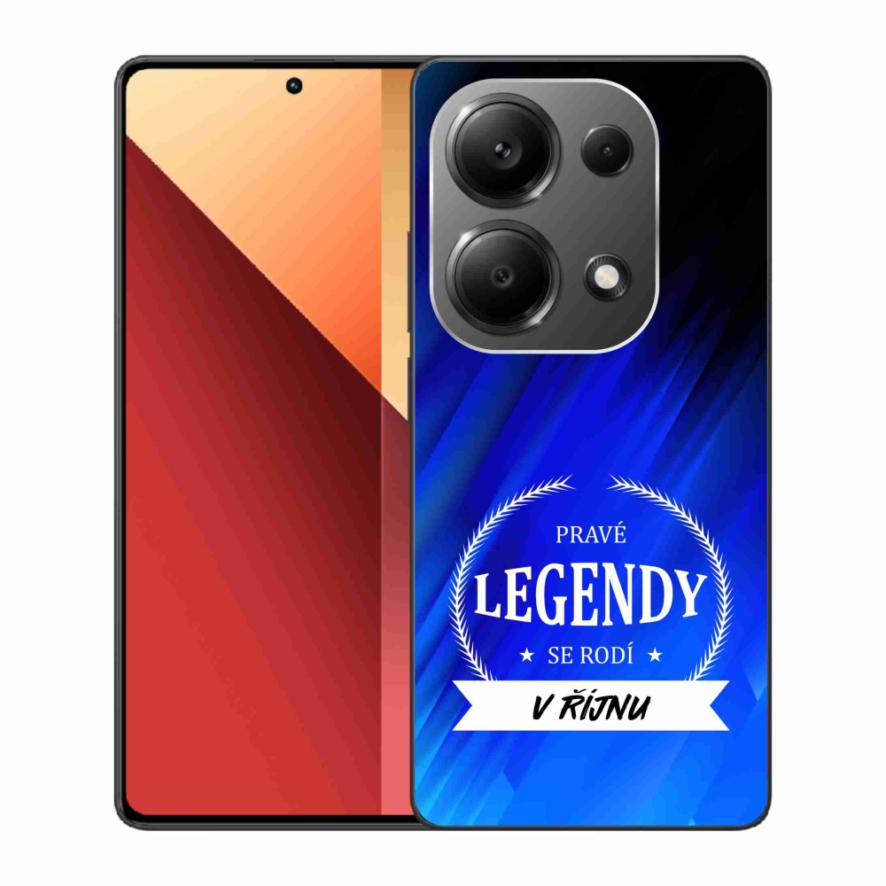 Gél borítás mmCase a Xiaomi Redmi Note 13 Pro 4G/Poco M6 Pro - Legendák októberi kék háttérrel