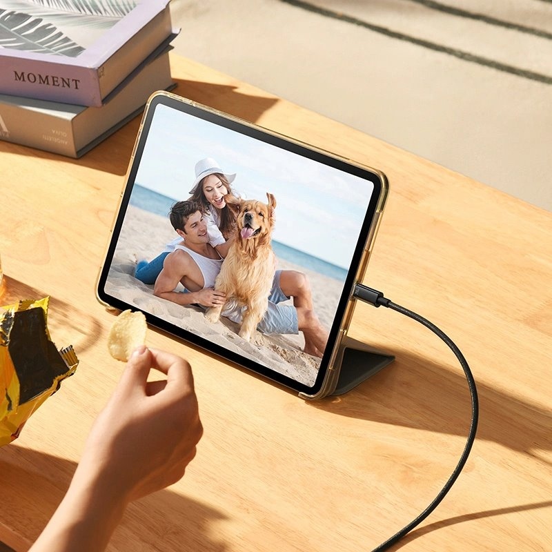 Baseus CAWJ040001 Tungsten Gold gyors töltő kábel USB-C - USB-C 240W 1m fekete
