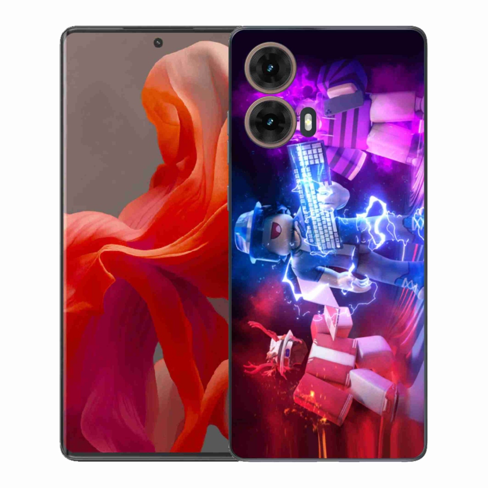 Gél védőburkolat mmCase a Motorola Moto G85 5G készülékhez - roblox