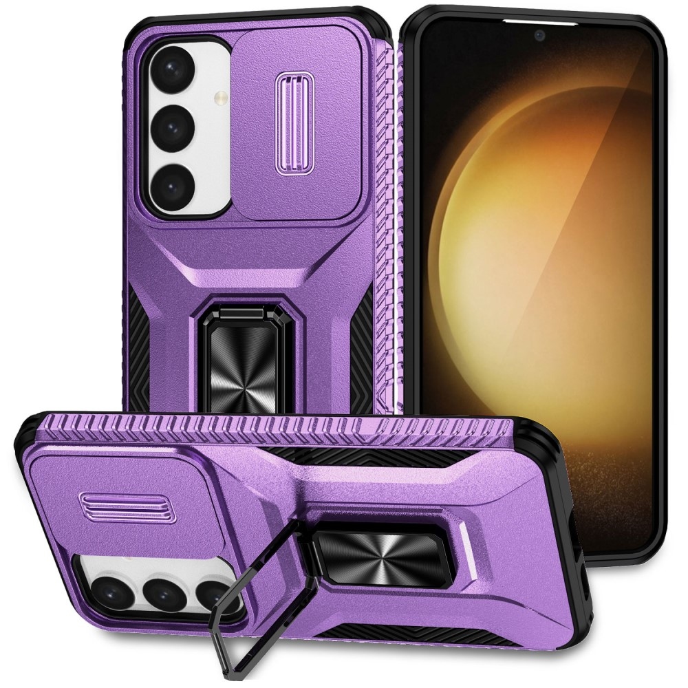 Csúszásálló borítás Samsung Galaxy S24+/S25+ készülékhez - lila
