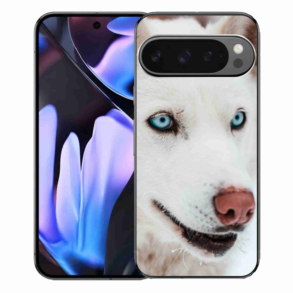 Gél tok mmCase a Google Pixel 9 Pro XL-hez - kutyaszemmel nézve