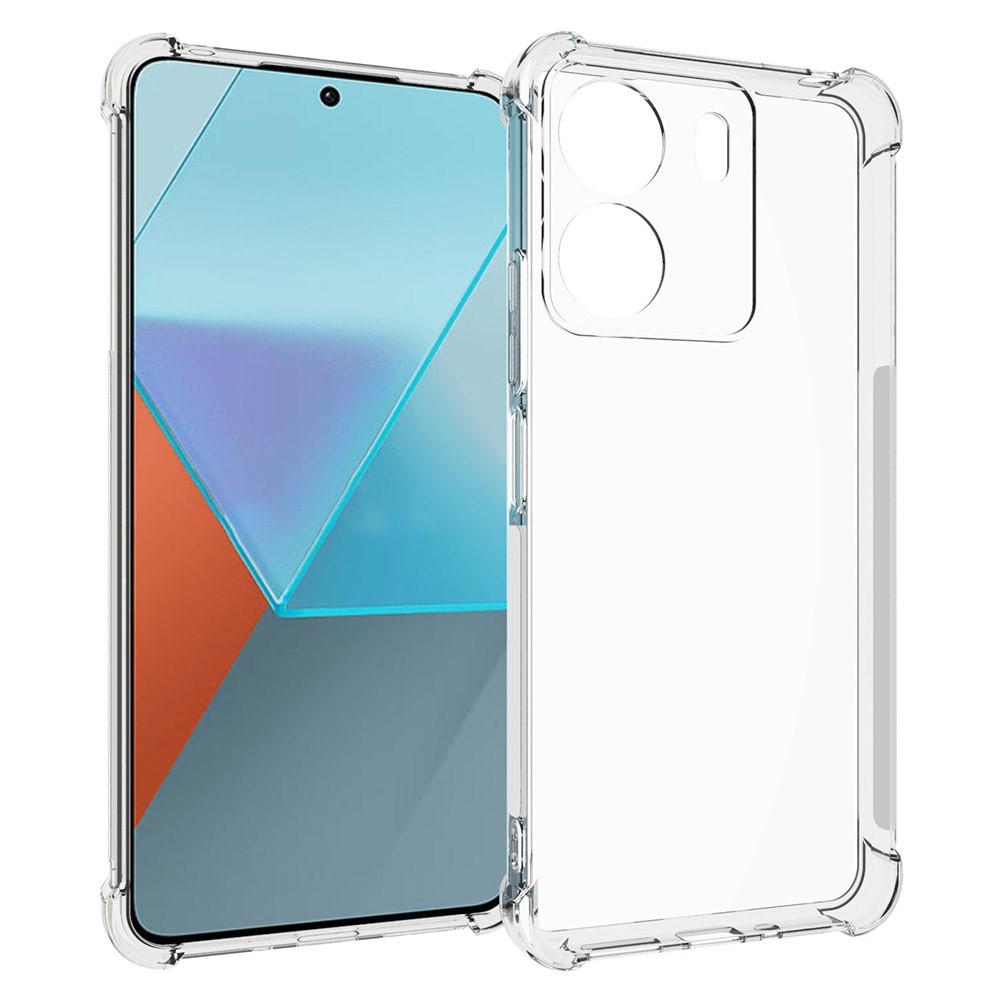Átlátszó zselés tok megerősített sarkokkal Xiaomi Poco C65/Redmi 13C - átlátszó