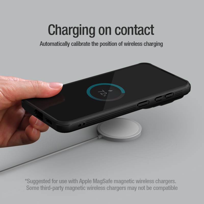 Nillkin CamShield Prop mágneses hátlap a Honor Magic 6 Pro fekete színű készülékhez