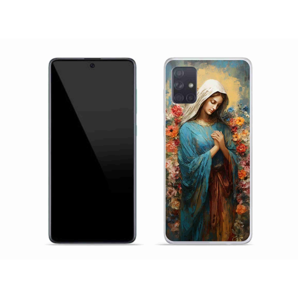 Gél borítás mmCase Samsung Galaxy A51 - szent nőhöz
