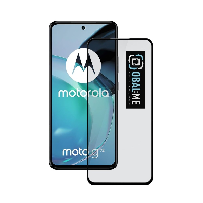CSOMAG:ME 5D edzett üveg Motorola G72 Fekete