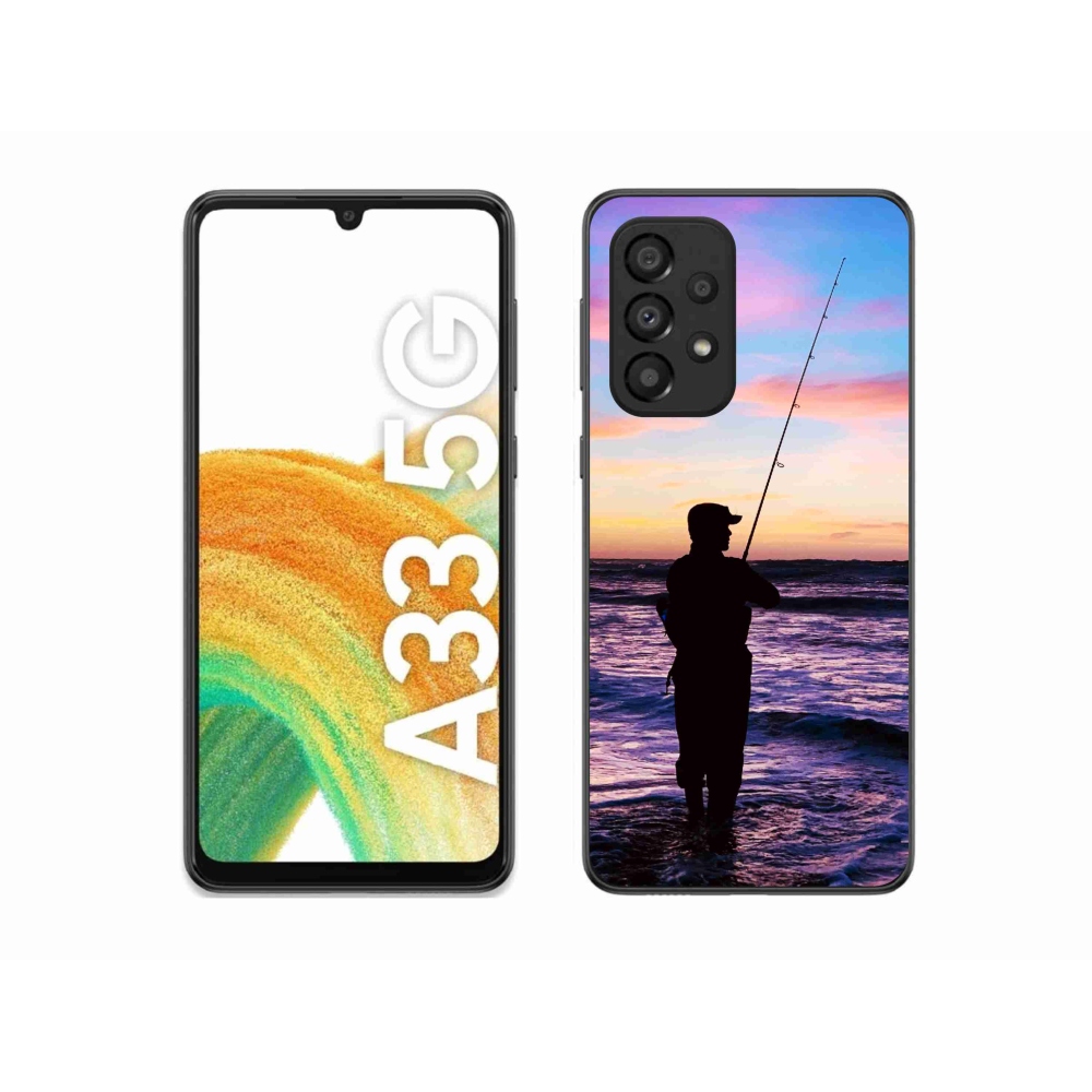 Gél védőburkolat mmCase Samsung Galaxy A33 5G - halászat 1
