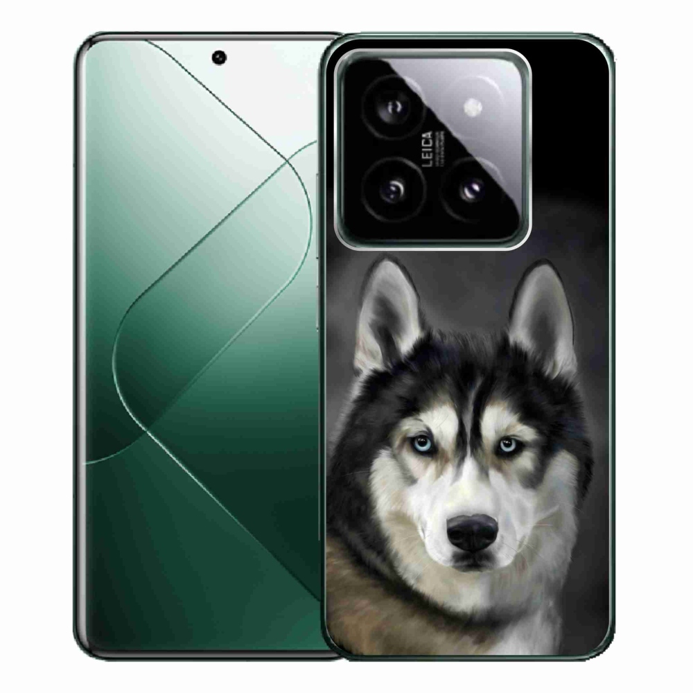 Gél tok mmCase a Xiaomi 14 Pro számára - husky