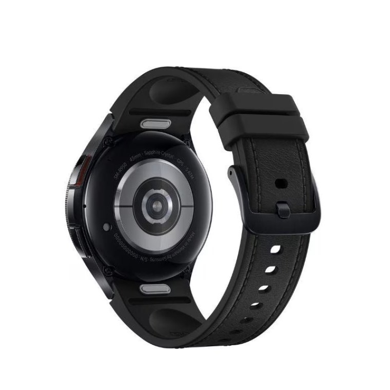 SM-R950 Samsung Galaxy Watch 6 Classic 43 mm-es fekete színű óra