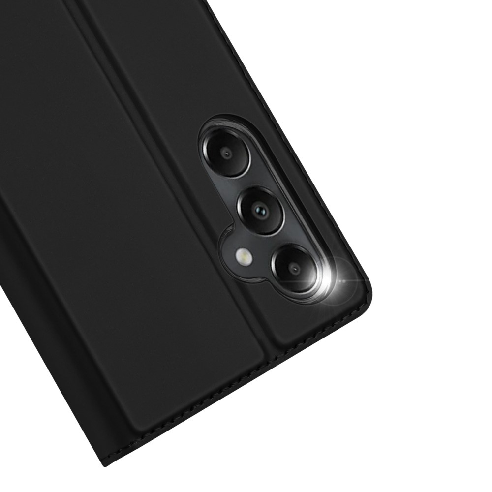 DUX könyvtáska Samsung Galaxy A05s készülékhez - fekete