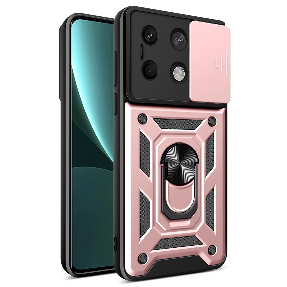 Tartós csúszásbiztos borító Xiaomi Redmi Note 13 5G - rózsaarany