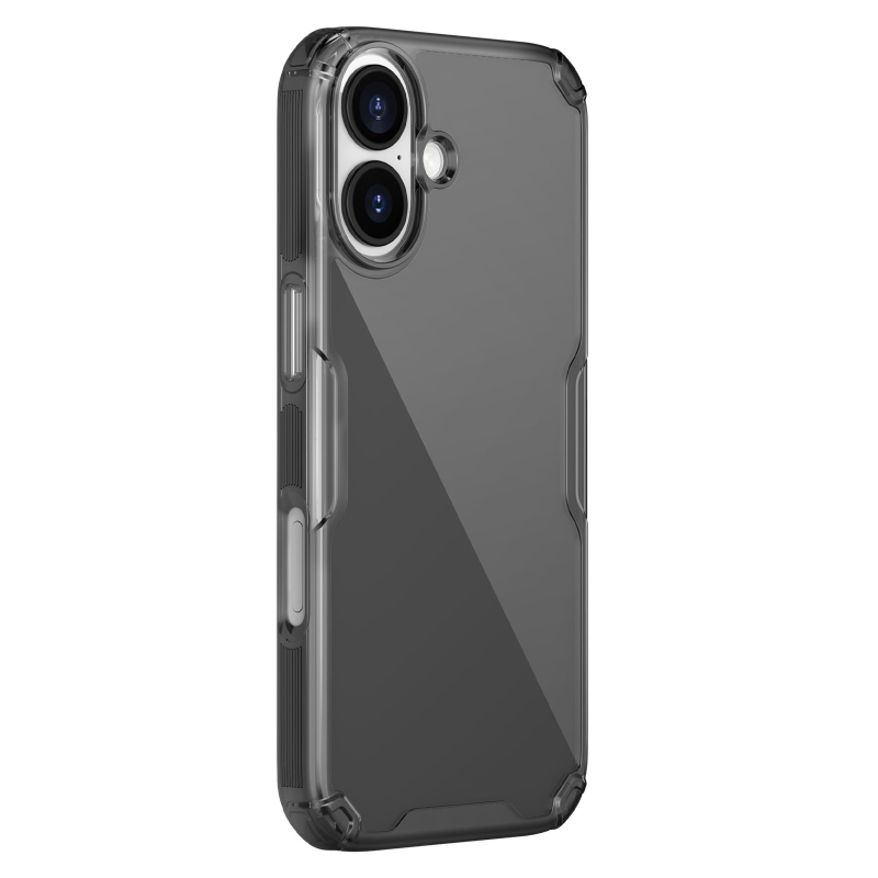 Nillkin Nature TPU PRO borító Apple iPhone 17 átlátszó fekete