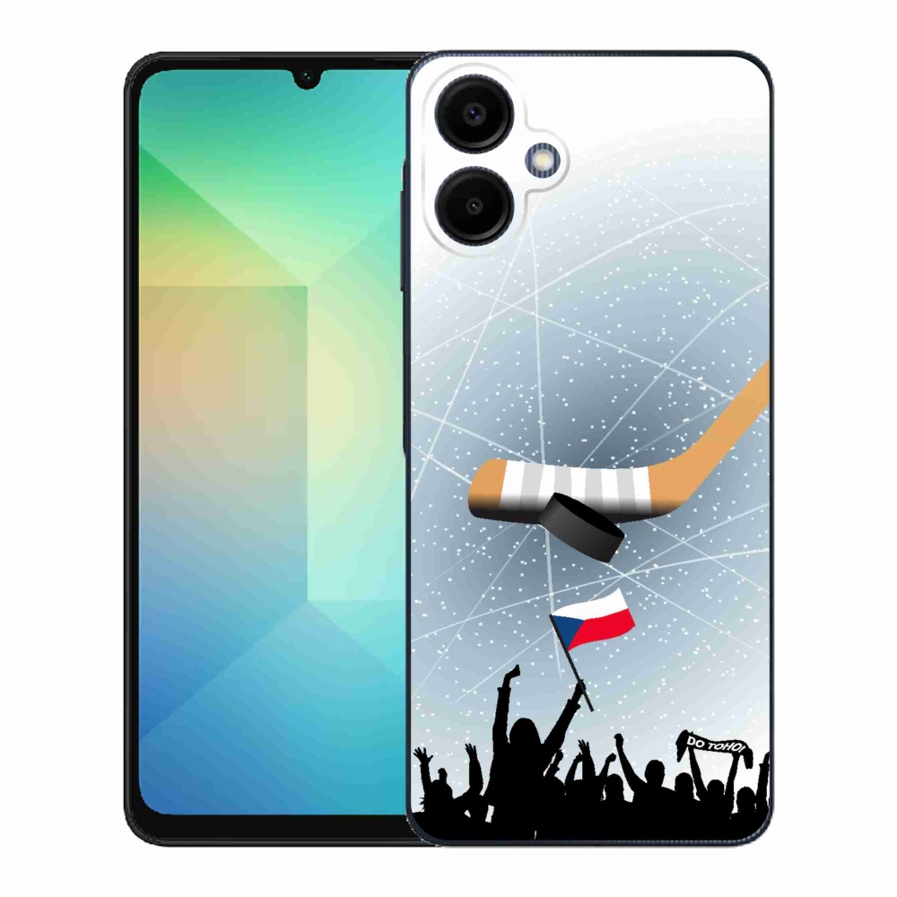Gél borítás mmCase Samsung Galaxy A06 4G - hoki szurkolók számára