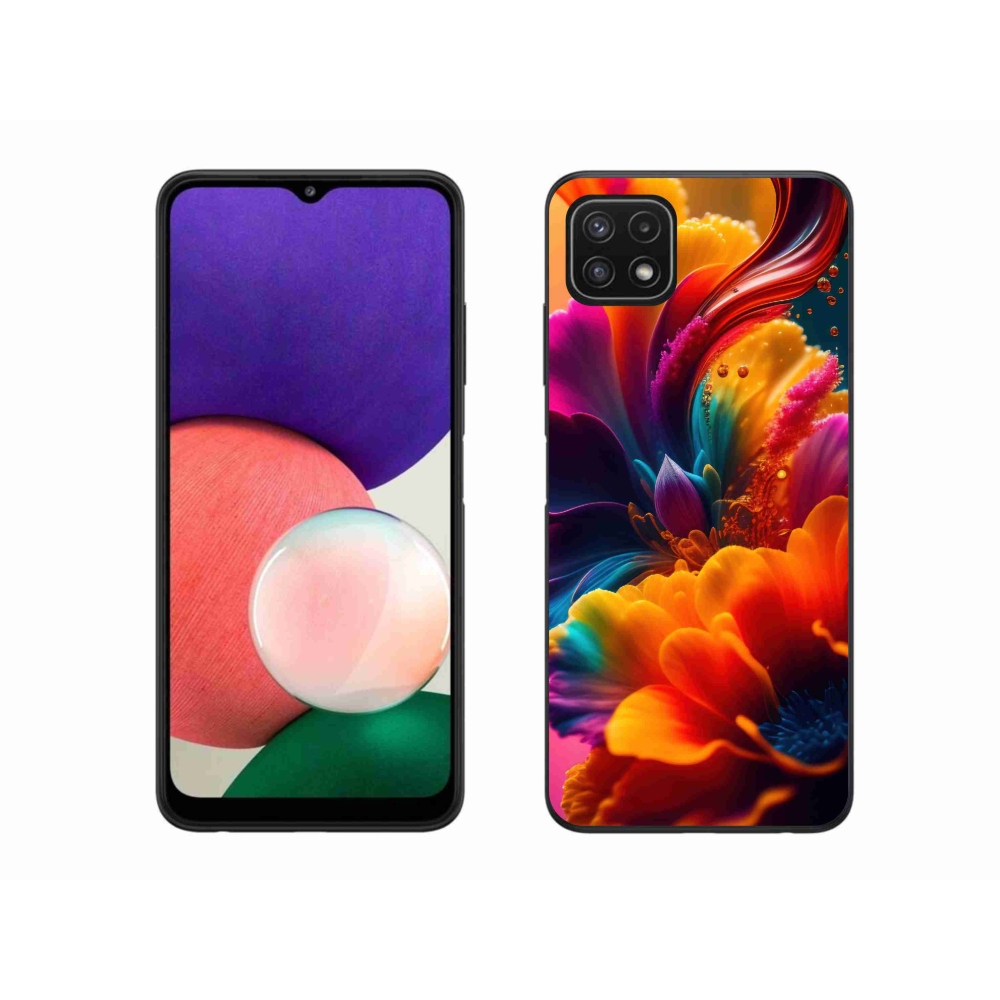 Zselés borítás mmCase Samsung Galaxy A22 5G - absztrakt motívum 2