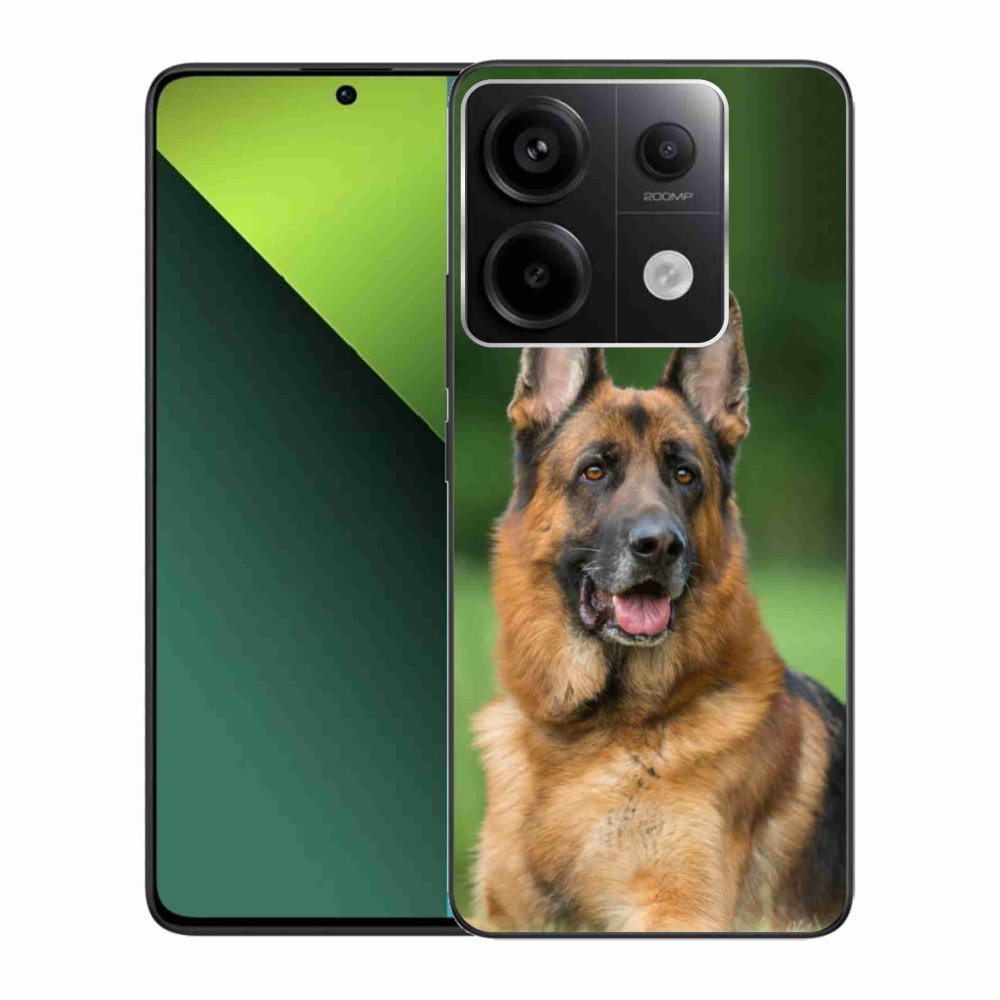 Gél borítás mmCase a Xiaomi Redmi Note 13 Pro 5G/Poco X6 5G - Német juhászkutya számára