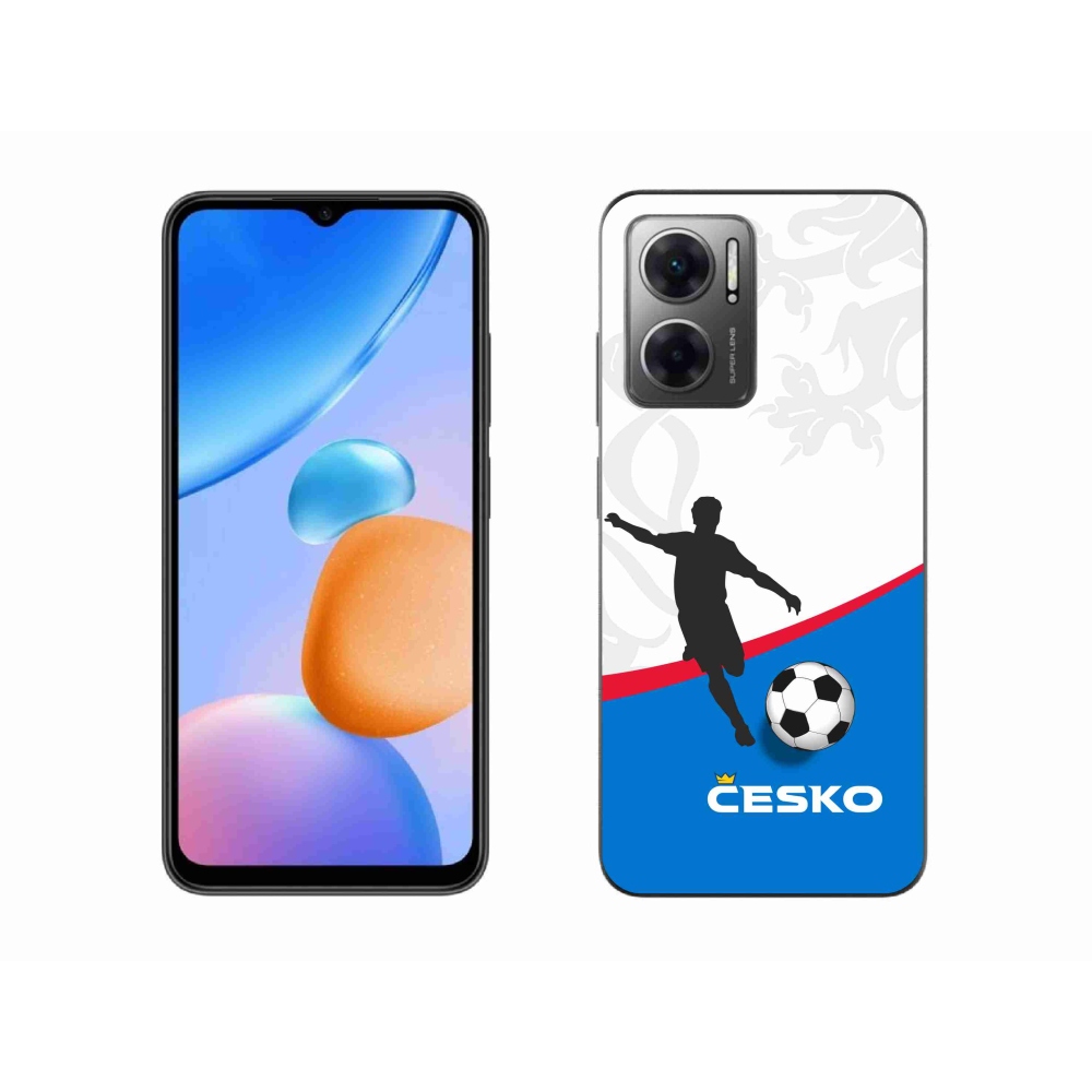 Gél borítás mmCase a Xiaomi Redmi 10 5G - futball Csehország 1