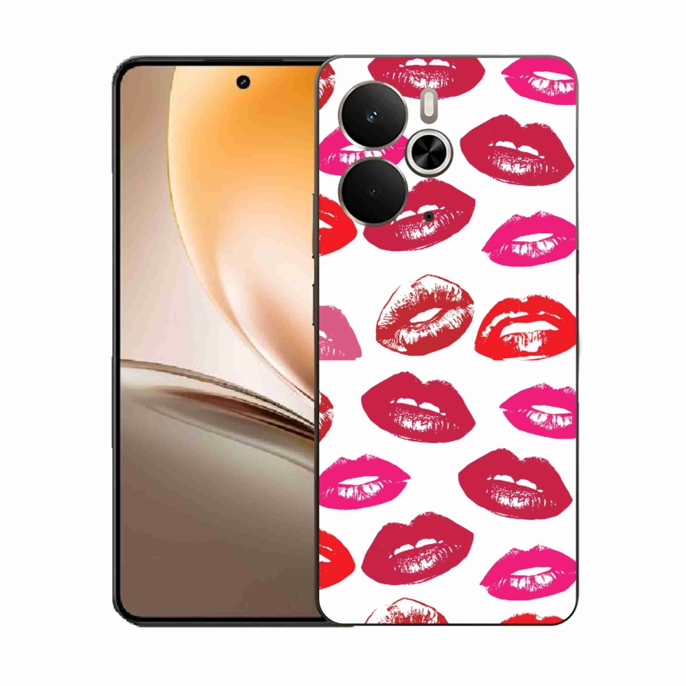 Gél borítás mmCase a Realme 14 5G készülékhez - ajkak