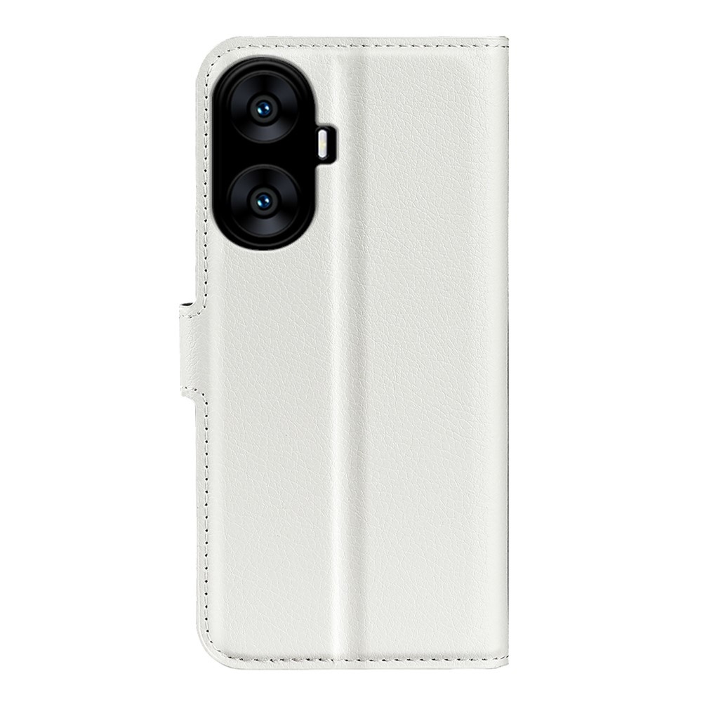 Litchi könyvtáska a Realme C55 készülékhez - fehér