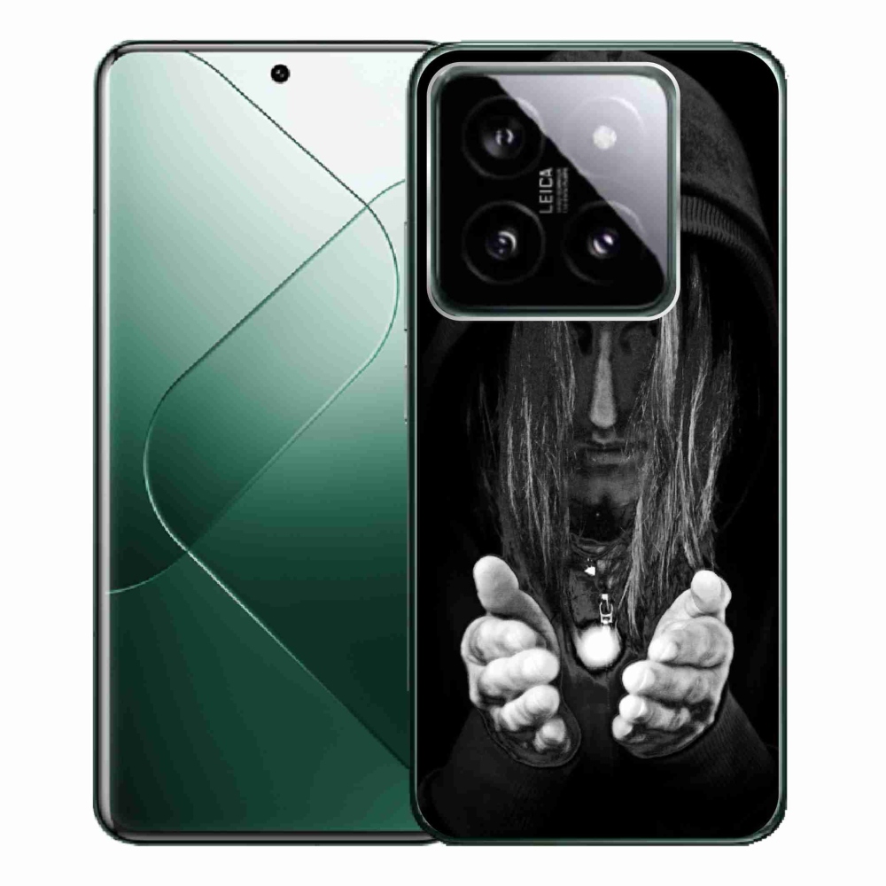 Gél borítás mmCase a Xiaomi 14 Pro számára - titokzatos személy