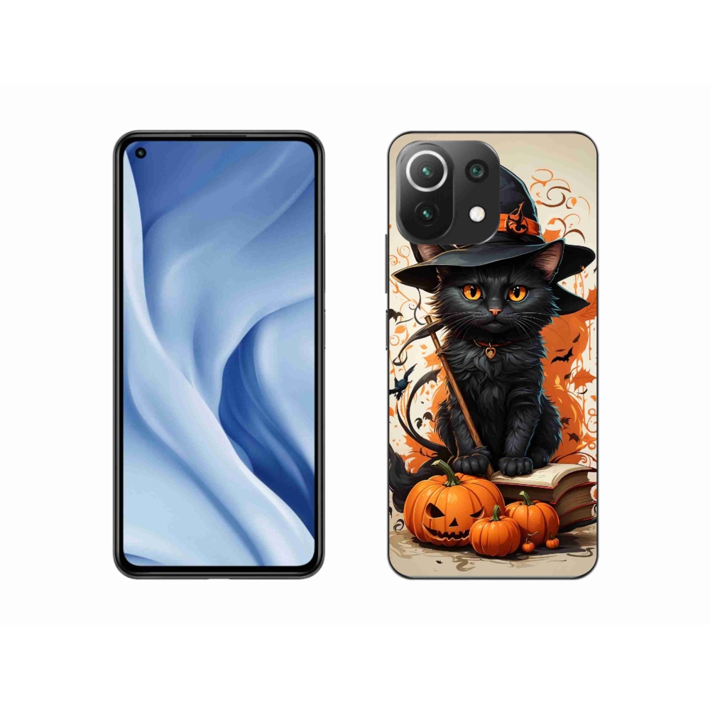 Gél borítás mmCase a Xiaomi 11 Lite 5G NE számára - macskavarázsló