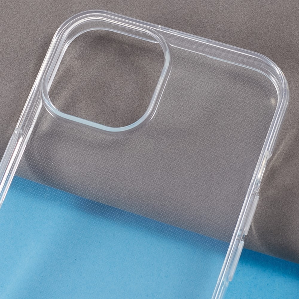 Átlátszó zselés tok iPhone 15 készülékhez - átlátszó