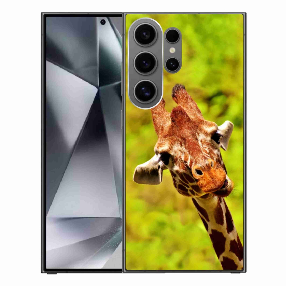 Gél védőhuzat mmCase Samsung Galaxy S24 Ultra készülékhez - zsiráf