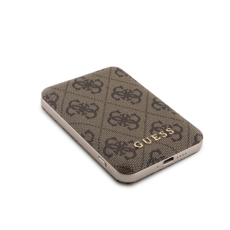 Guess PU 4G MagSafe Powerbank 5000mAh barna