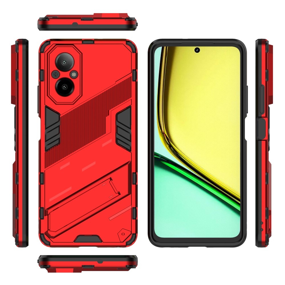 Armory tartós mobil védőhuzat Realme C67 - piros