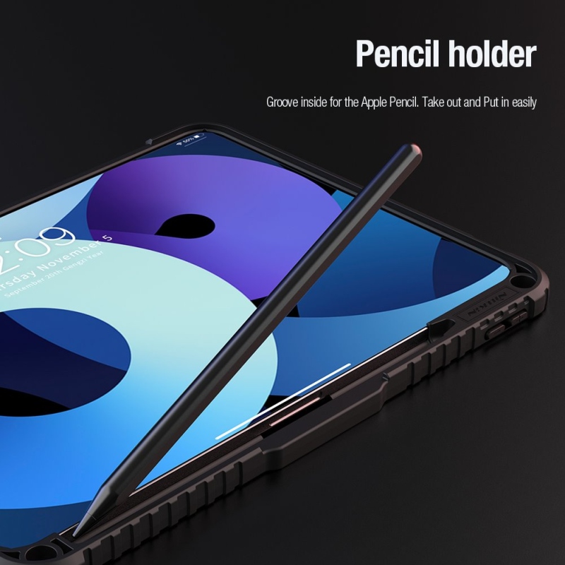 Nillkin Bumper PRO védőállvány tok többszögű iPad Pro 11 2024 Fekete