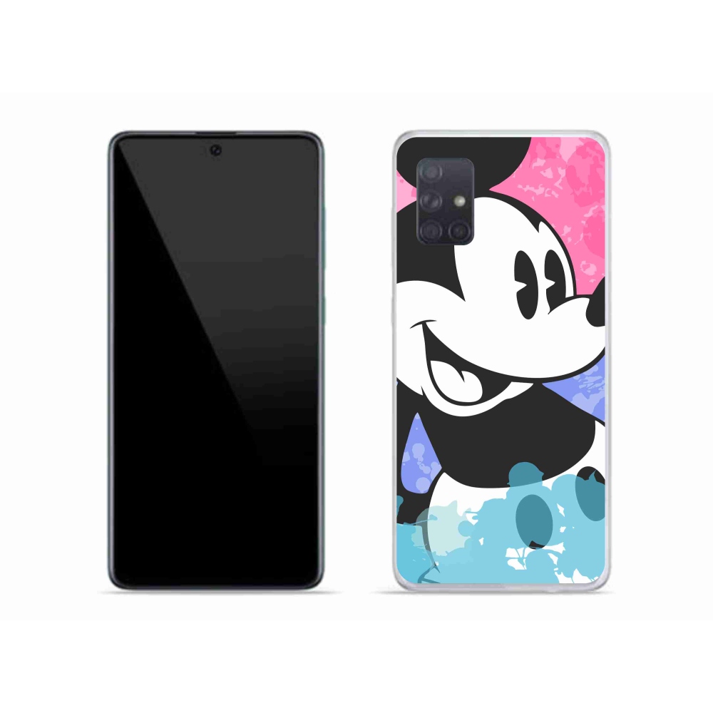 Zselés borítás mmCase Samsung Galaxy A71 készülékhez - mickey mouse