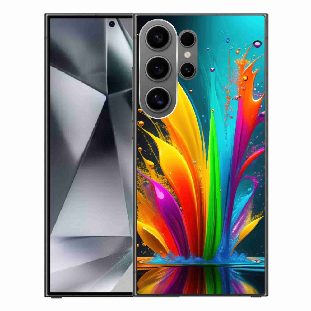 Zselés borítás mmCase Samsung Galaxy S24 Ultra - absztrakt motívum 1
