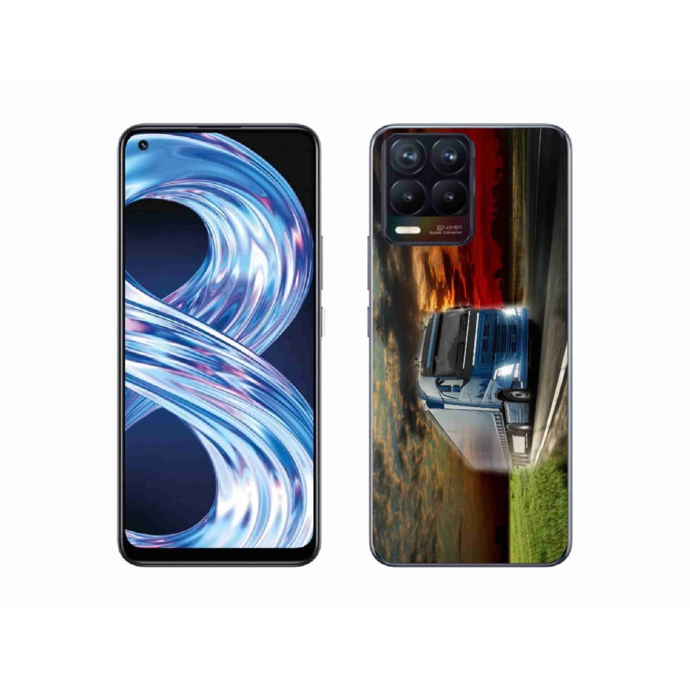 Gél borítás mmCase a Realme 8 Pro-hoz - teherautó 4