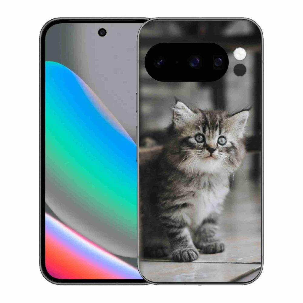 Gél borítás mmCase a Google Pixel 10 Pro számára - cica