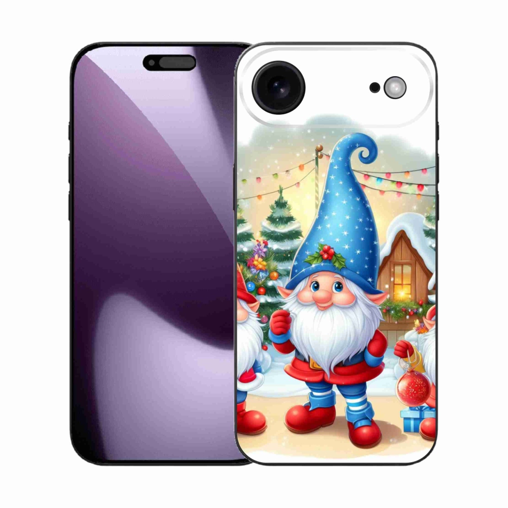 Gél borítás mmCase iPhone 17 Air készülékhez - Karácsonyi manók