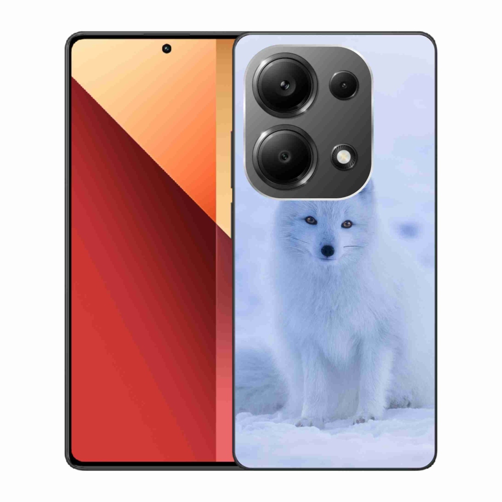 Gél borítás mmCase a Xiaomi Redmi Note 13 Pro 4G/Poco M6 Pro számára - polár róka