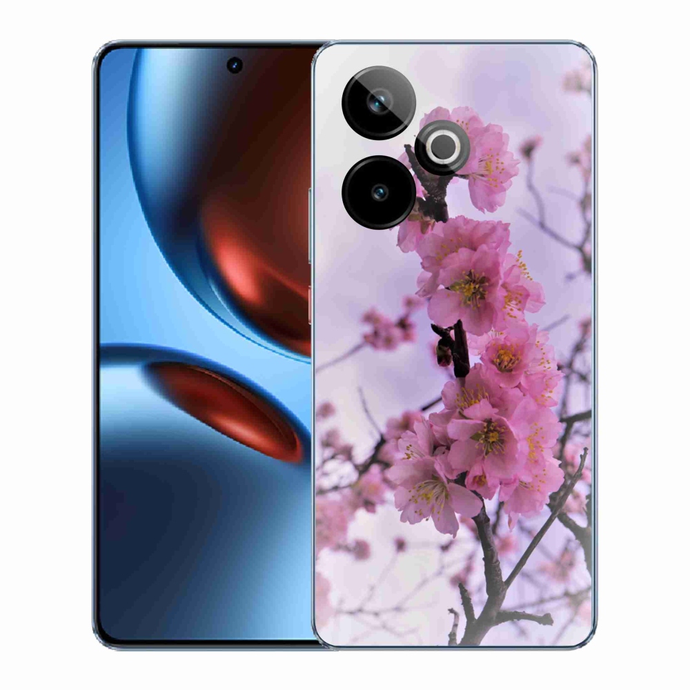 Rugalmas zselés tok mmCase képpel Realme GT 7 5G/GT 7T 5G - virágok 7