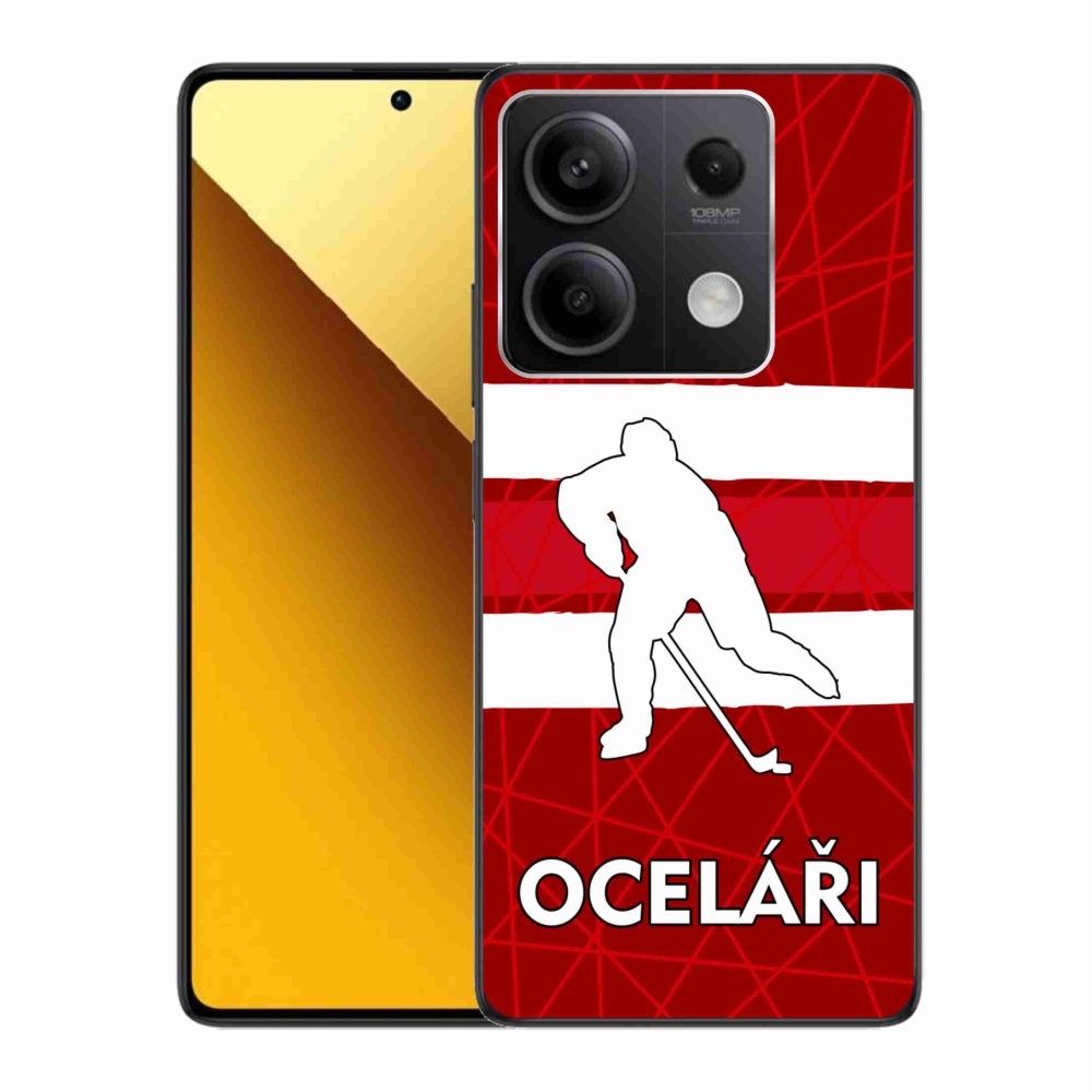 Gél borítás mmCase a Xiaomi Redmi Note 13 5G számára - Acélszínűek