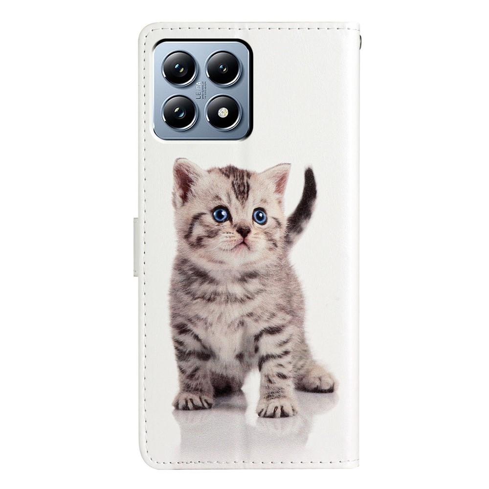Egyedi könyv tok a Xiaomi 15T-hez - cica