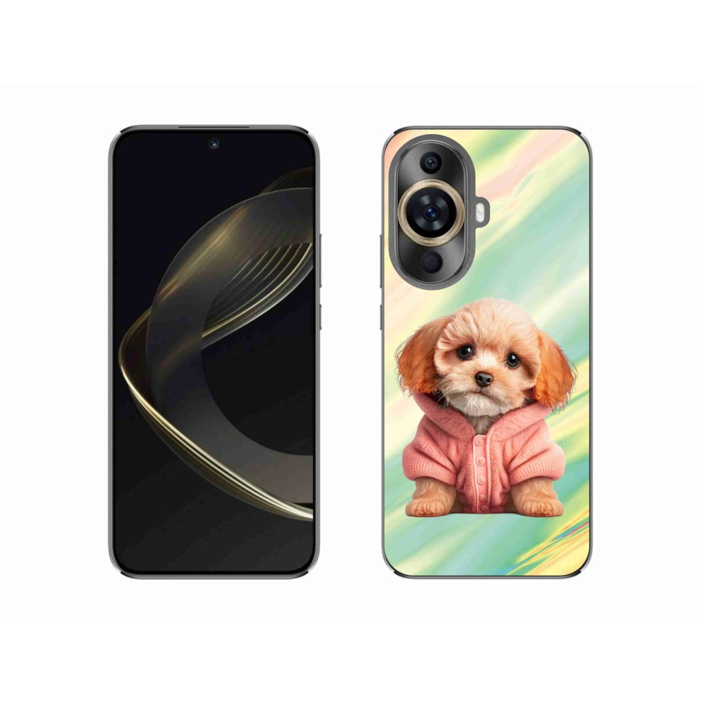 Gél borítás mmCase a Huawei Nova 11-hez - pulóveres kiskutya