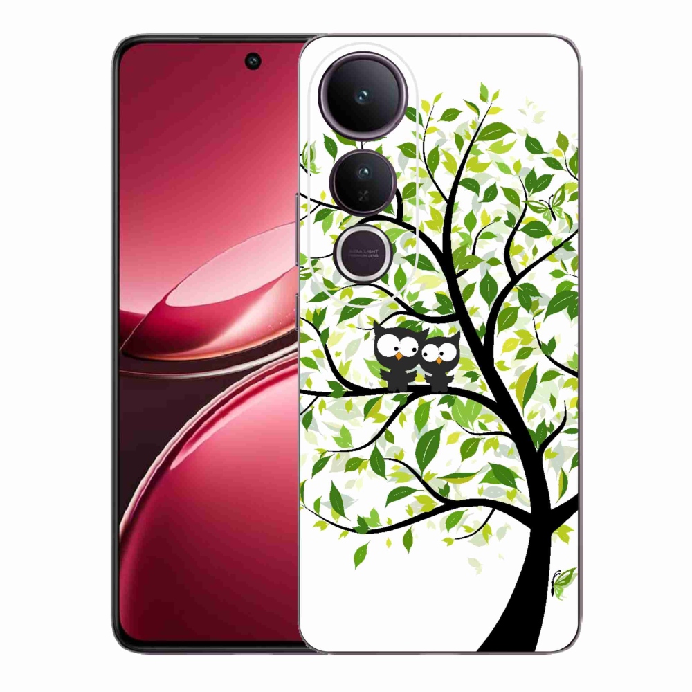 Gél borítás mmCase a Vivo V50 Lite 4G/5G készülékhez - baglyok a fán