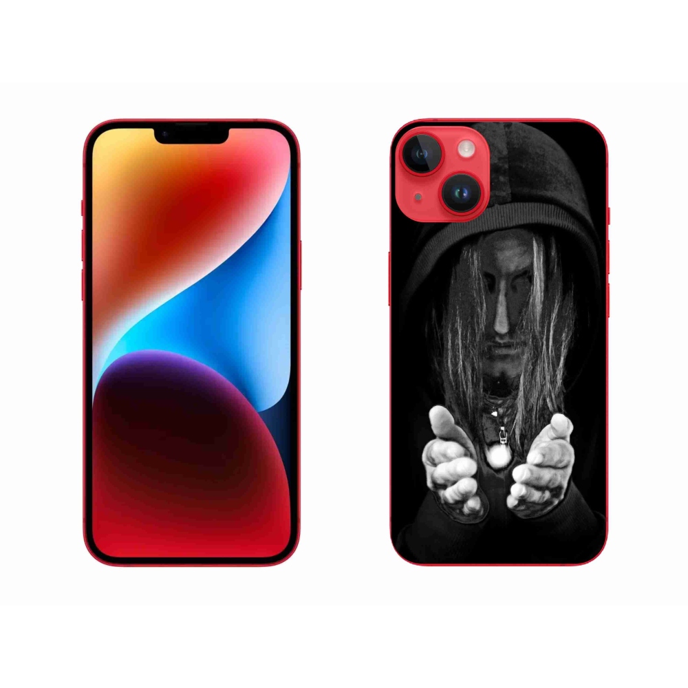 Zselés borítás mmCase iPhone 14 Plus készülékhez - titokzatos személy