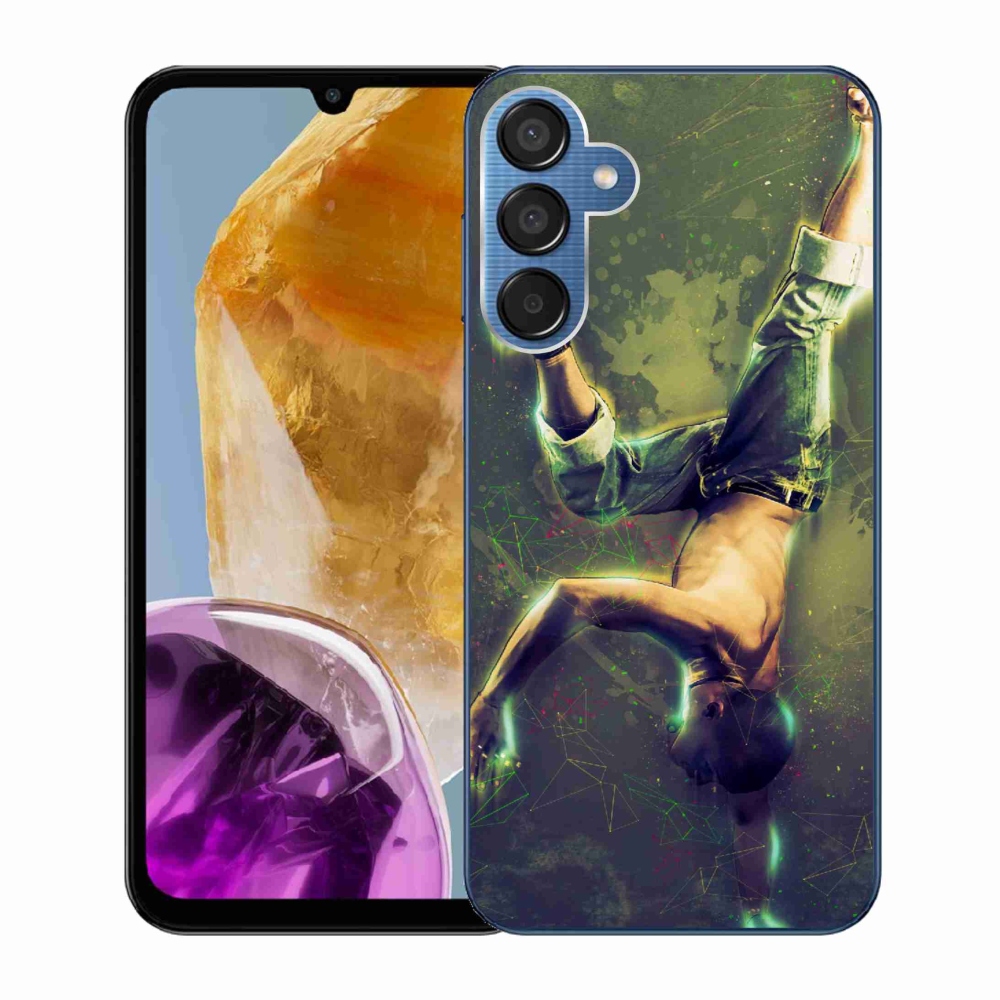 Gél borítás mmCase Samsung Galaxy M15 5G készülékhez - breakdance