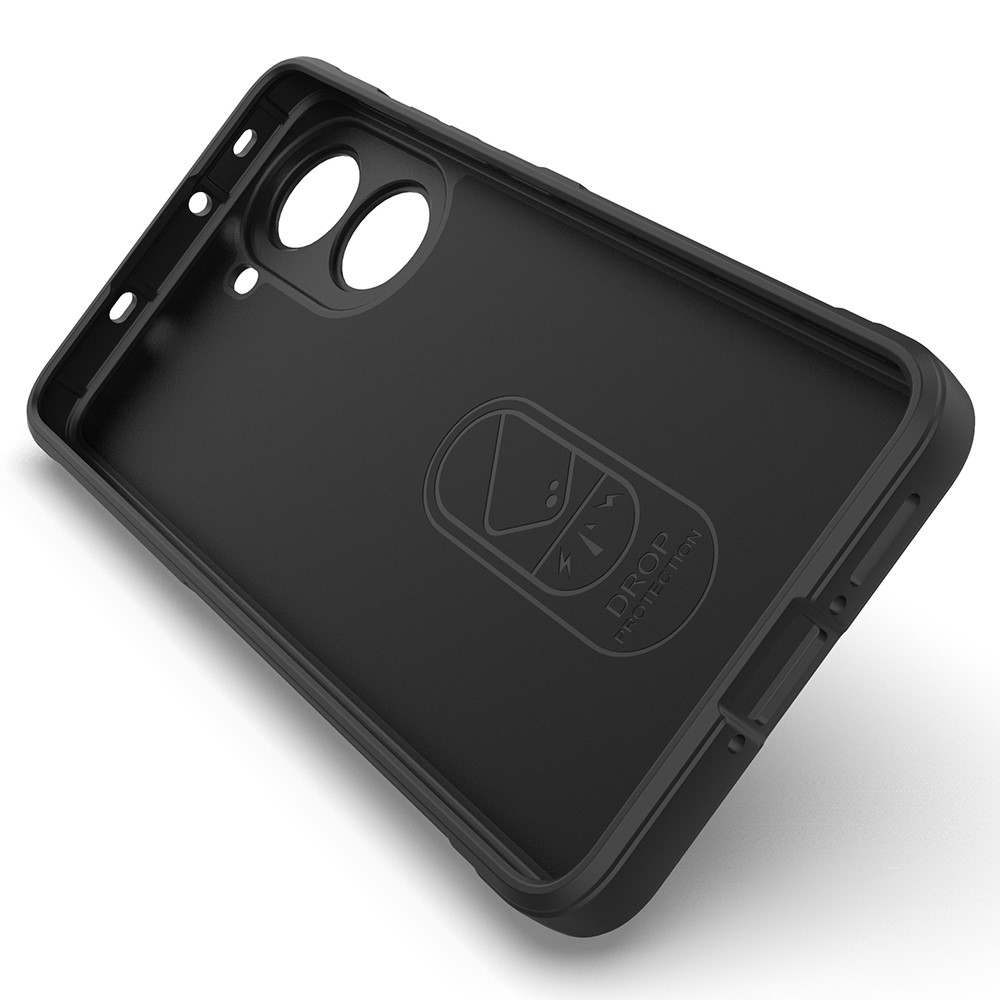 Rugg tartós zselés tok Xiaomi Poco X7 Pro 5G - fekete