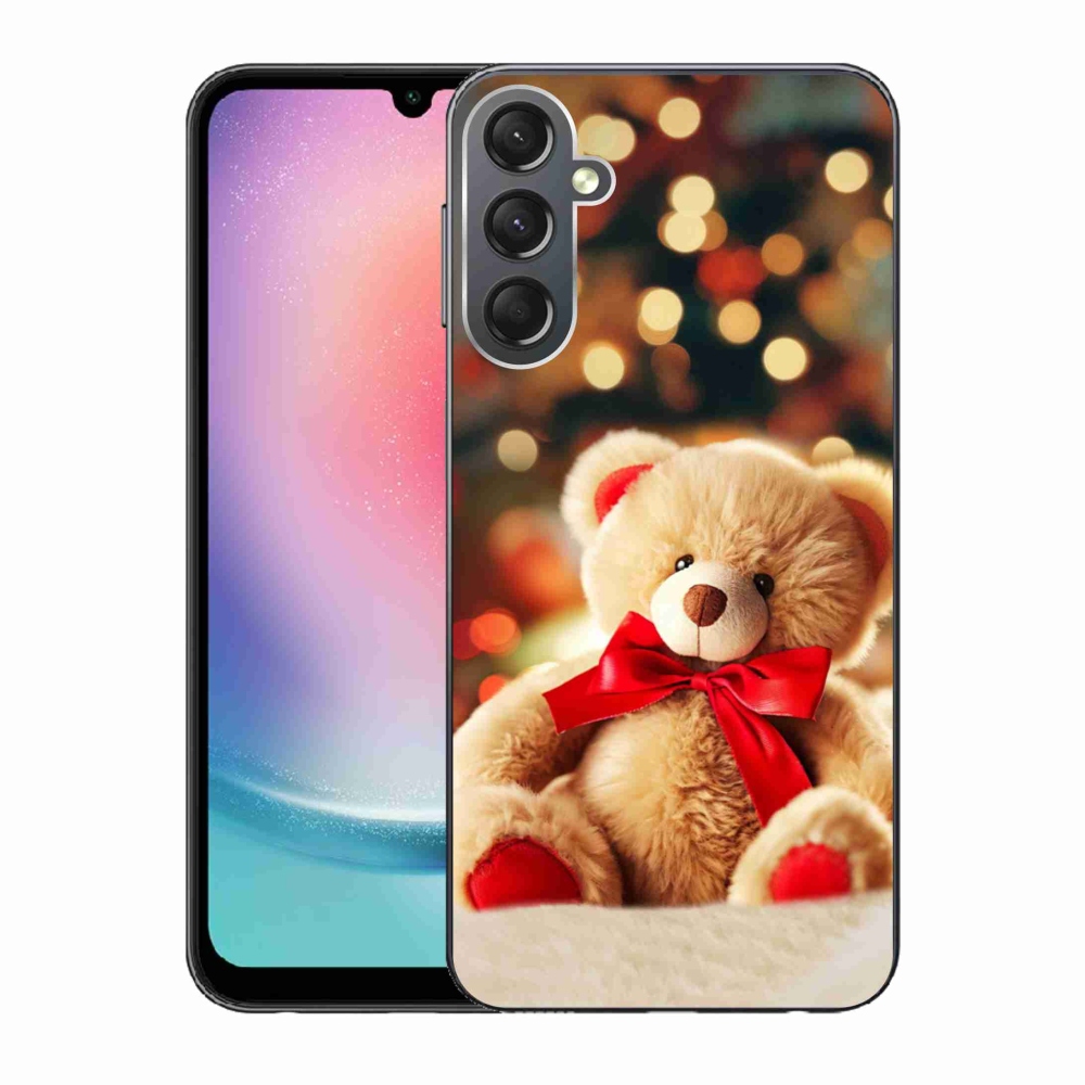 Gél védőhuzat mmCase Samsung Galaxy A24 készülékhez - mackó
