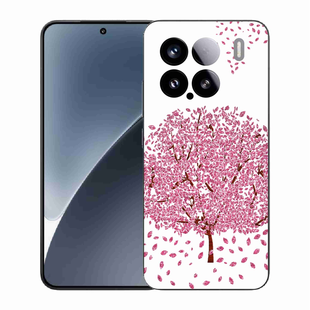 Gél borító mmCase a Xiaomi 15-öshöz - rajzfilmfa levelekkel
