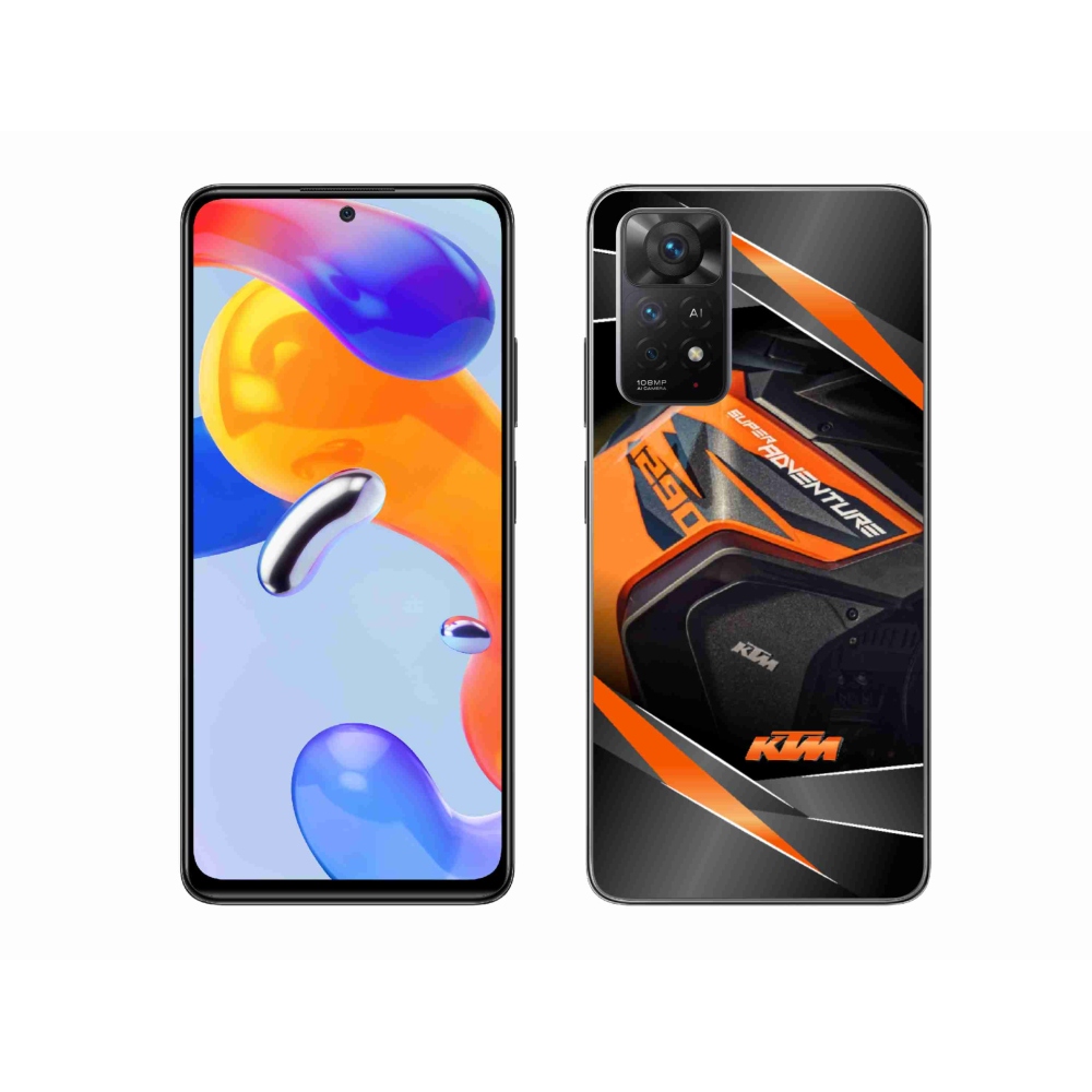 Gél borítás mmCase for Xiaomi Redmi Note 11 Pro 4G/5G - motorbike ktm