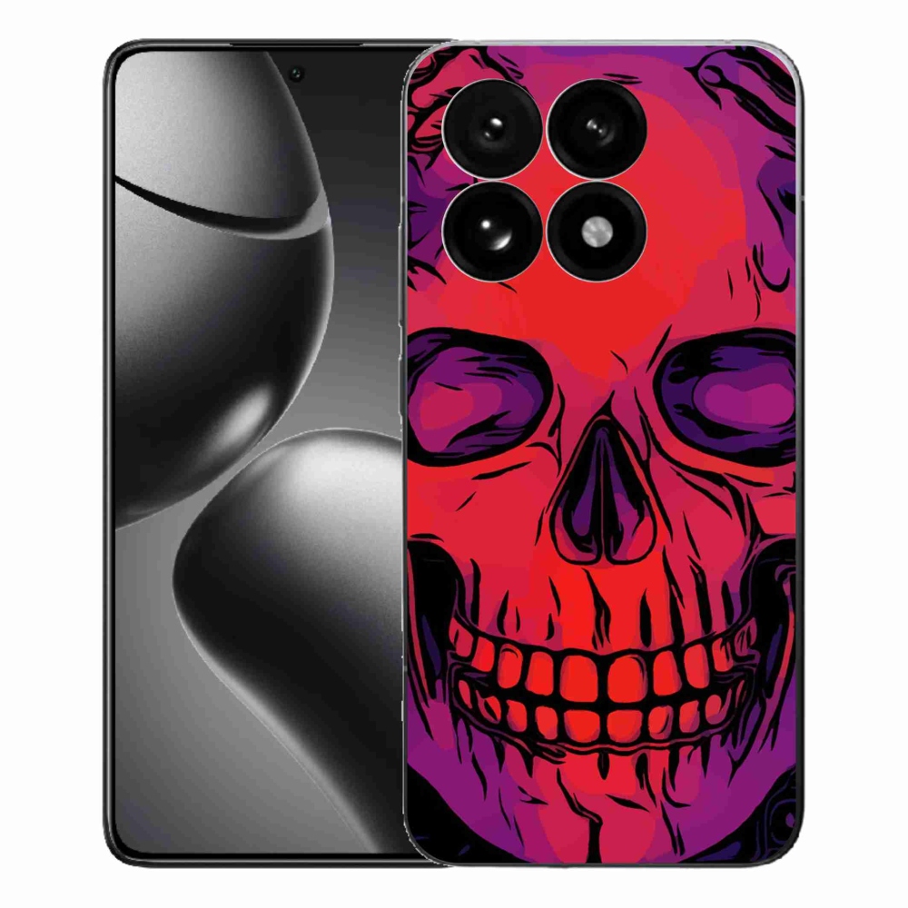 Gél borítás mmCase a Xiaomi 15T-hez - koponya