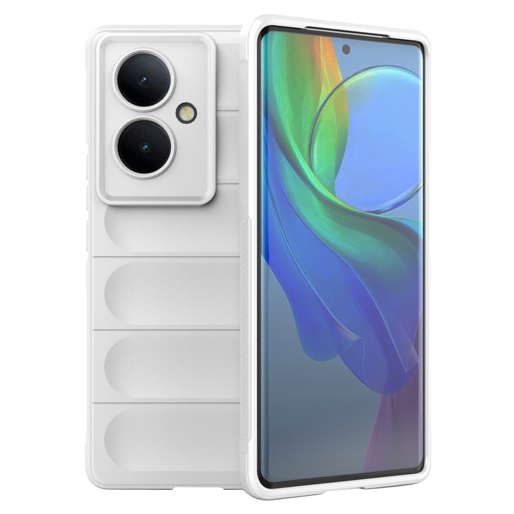 Rugg tartós zselés tok a Vivo V29 Lite 5G-hez - fehér
